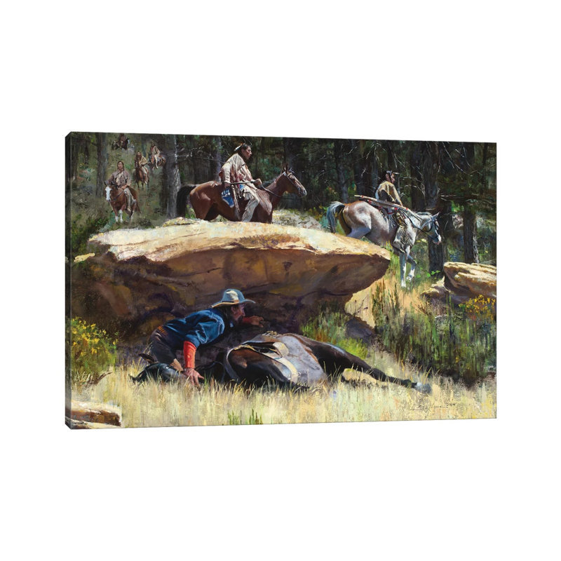 Hold Steady Redo by David Edward Kucera - Wrapped Canvas Print, 101.6 cm H x 66.04 cm W x 1.91 cm D
