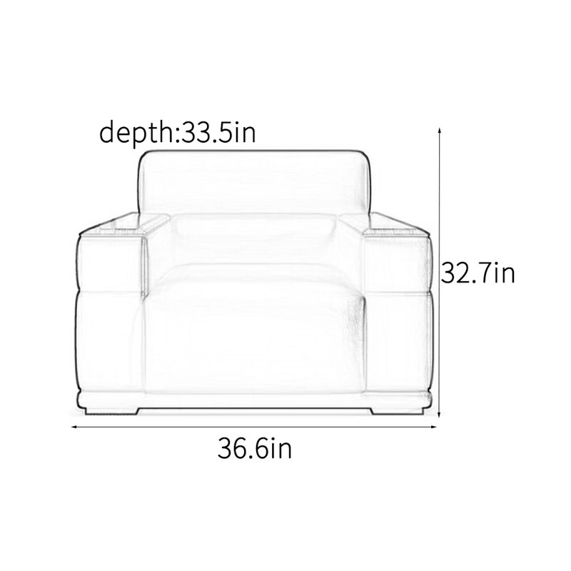 Fauteuil d'appoint moderne simple Business