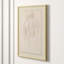 Male Nude 1' Framed Print on Glass