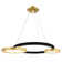 Staudt 2 - Light Dimmable LED Wagon Wheel Chandelier