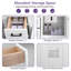 Base de meuble-lavabo double 60 po Mirren