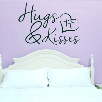 Hugs and Kisses Wall Sticker