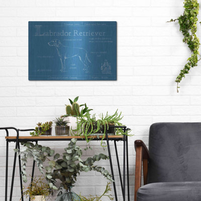 «Blueprint Labrador Retriever» par Ethan Harper
