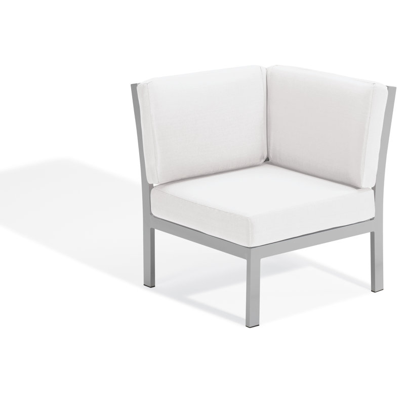 Travira Modular Corner Seat, Eggshell White