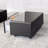 Modern Smart Coffee Table With Built-In Fridge And Freezer Drawers Bluetooth Speaker Wireless Charging Touch Control Panel Usb Interface Outlet Protection Atmosphere Light