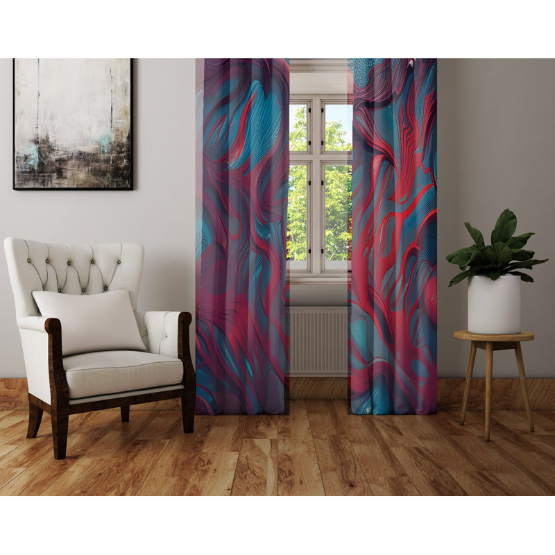 Rideau en polyester Braydyn, L 40 po x L 52 po
