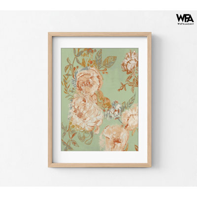 Garden Senses II By Maya Woods, Wild Peony Poster Print, Flower Last Minute Gift Poster, Floral Artwork Pink Tone Wall Art