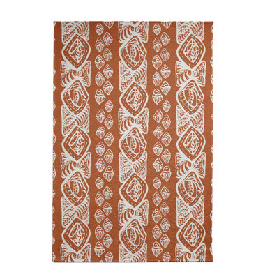 Safari Chenille Geometric Indoor Rug