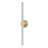 Kilter Solid Brass Flush Mounted Sconce