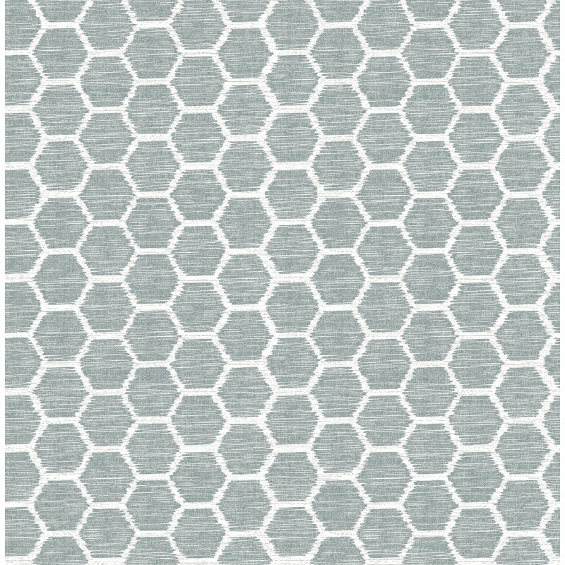 Rouleau de papier peint L 33 pi x l 20,5 po Rida, Bleu