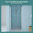 30"W X 72"H Fold Frameless Shower Door With Tempered Glass-111691949