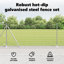 Galvanised Steel Border Fencing-1638585292-1638585280