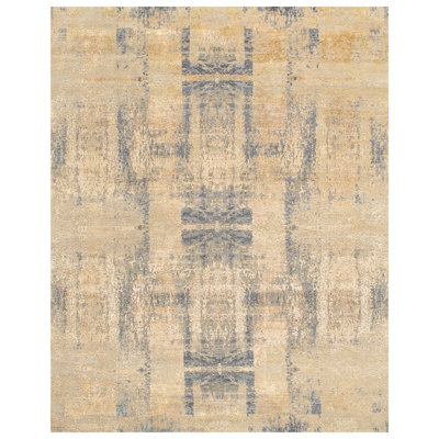 Wool Abstract Area Rug