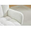 Chaise berçante moderne, fauteuil oscillant rembourré avec dossier haut, fauteuil berçant d'appoint-152987436