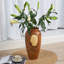 Wood Floor Vase-561315896