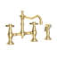 Chesterfield Kitchen Bridge Faucet with Side Spray-66173232-104187786