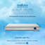 Bedzonline Pocket Sprung Memory Foam Mattress, Medium-Firm, Breathable, Orthopaedic Support-99468163