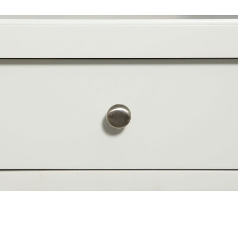 Table de chevet blanche pour chambre à coucher