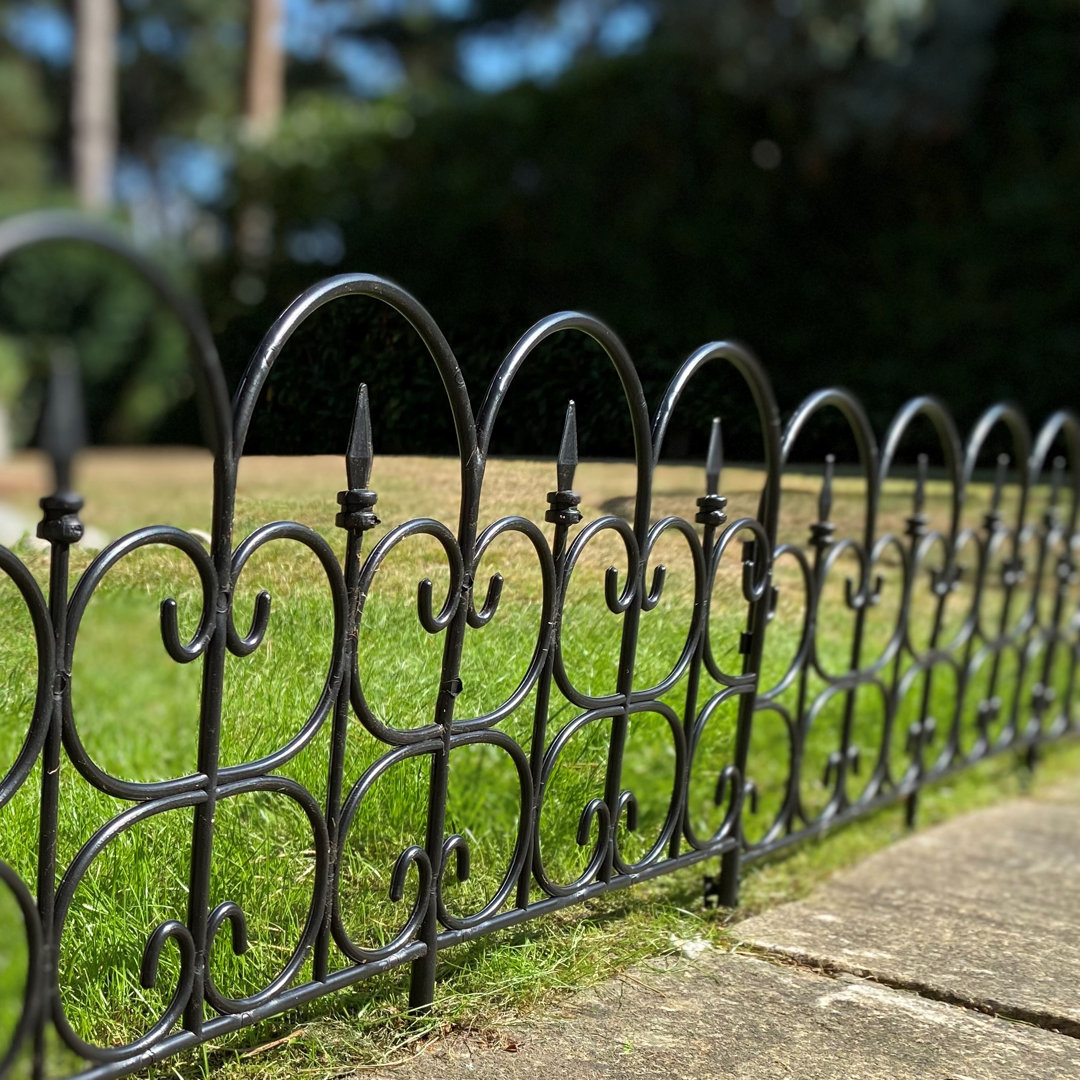 32cm H x 59cm W Plastic Lawn Edging