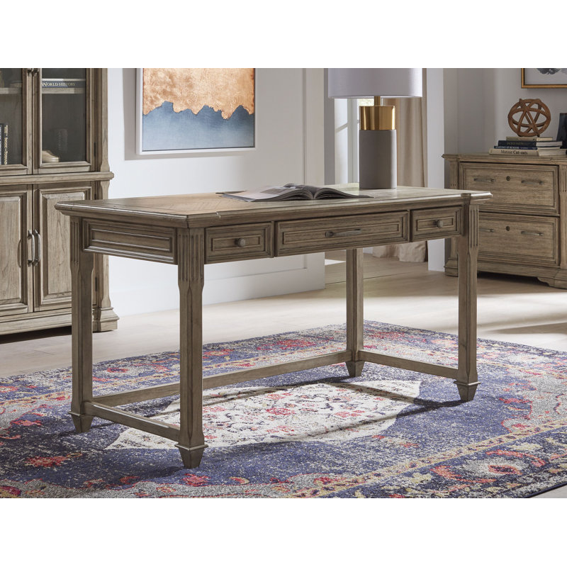 Draupnir Writing Desk with Built-In Electrical Outlet