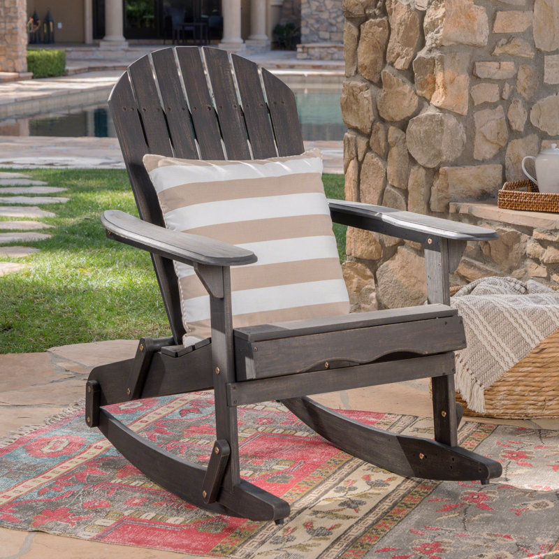 Chaise berçante d'extérieur Adirondack