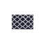 Tapis pour salle de bain réversible en microfibre moderne
