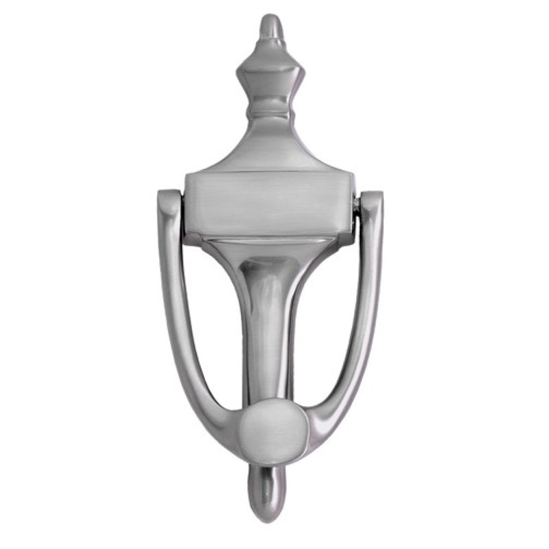 Brass Door Knocker, Satin Nickel