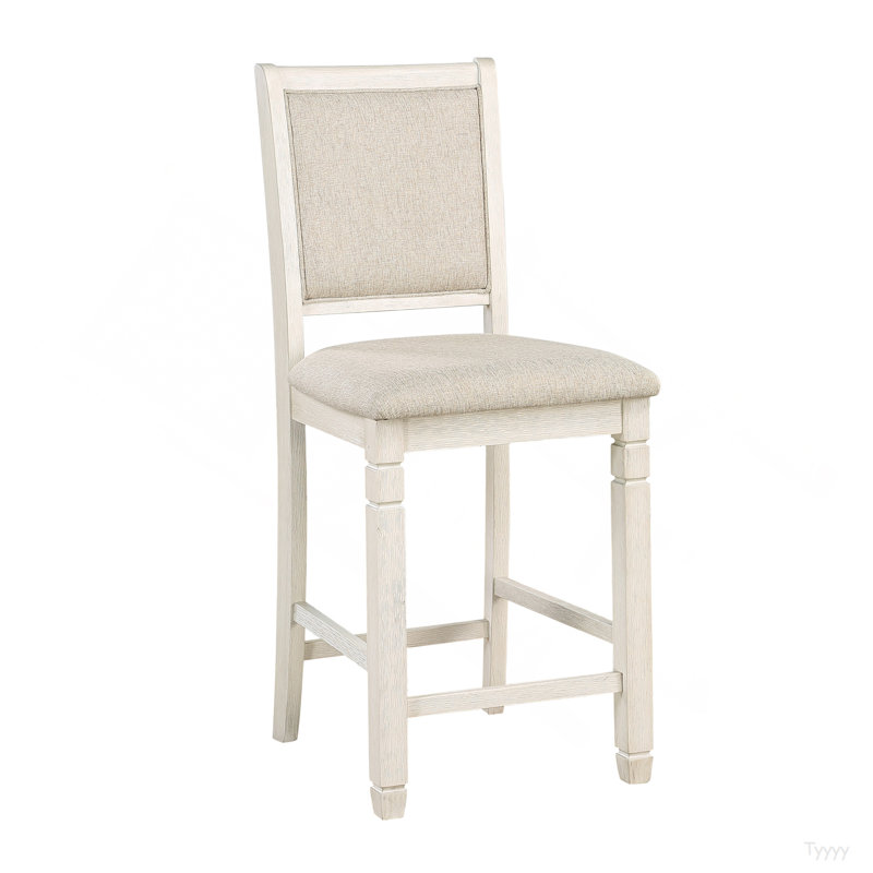 Ensemble de chaises de salle à manger en bois texturé antique