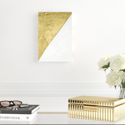 " Gilded Echelon III " by Renée W. Stramel Painting Print