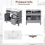 Bathroom Vanity With Ceramic Sink,soft Close Doors,4 Drawers For Storage-1238322900