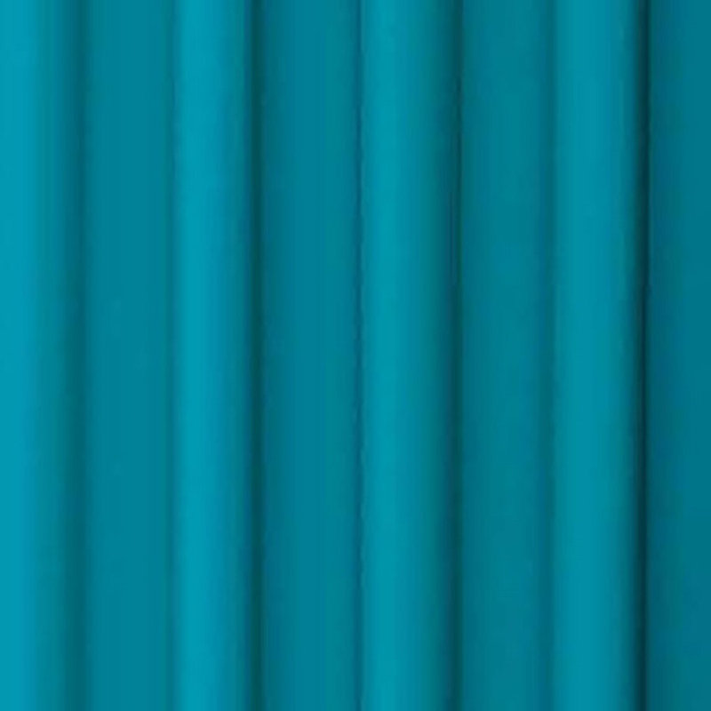 Rich Teal Extended Blackout Microfiber Rod Pocket Valance