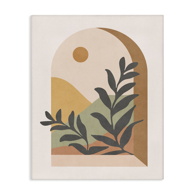 «Soft Boho Window View» par Nataly White, H 20 po x l 16 po