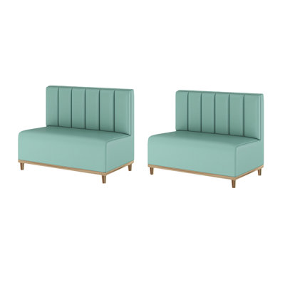 Banc rembourré en similicuir