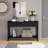51.18" Console Table With 3 Drawers And Open Storage Shelf-2103278360