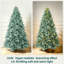 Arbre de Noël artificiel épinette bleu pré-éclairé-118039637