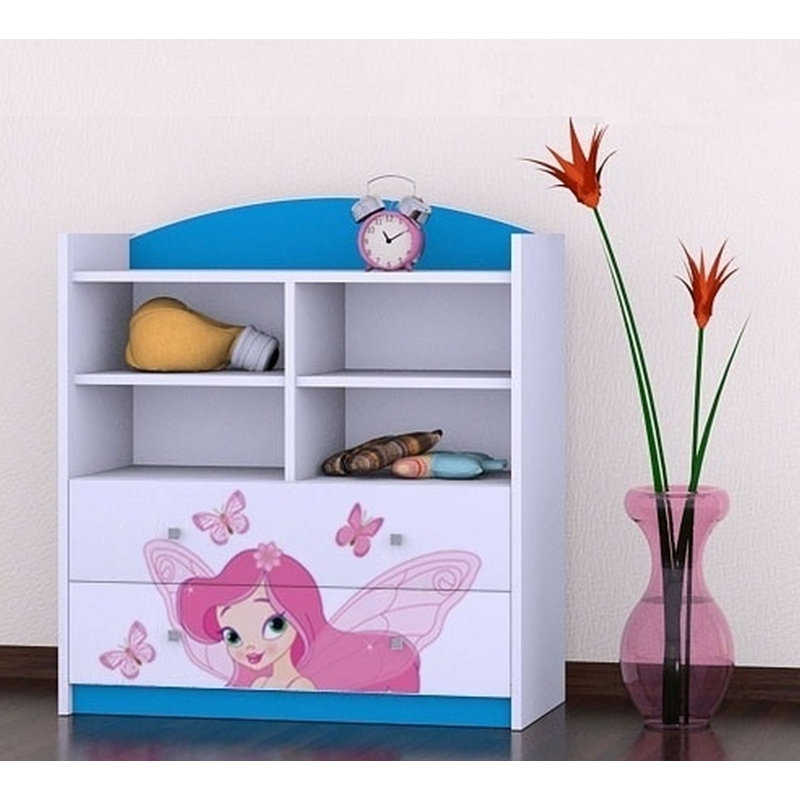 Autumn 96cm H X 86cm W Kids Cube, Blue