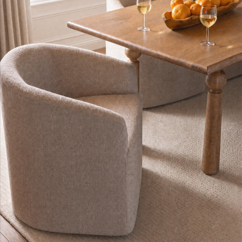 Breana Dining Chair Camel, Cream