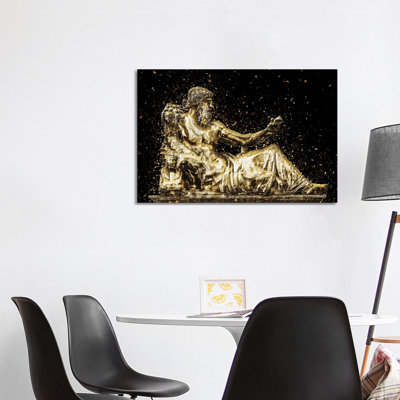 Golden - Ancient Rome by Philippe Hugonnard - Wrapped Canvas Print