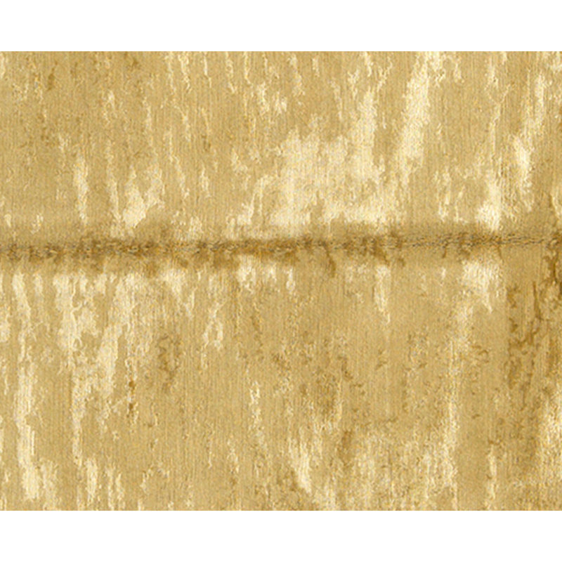 Hand Knotted Area Rug in Gold