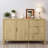 Amarilys 55.1'' Modern Wave-Pattern Buffet Cabinet Sideboard With 3 Drawers-1330066920