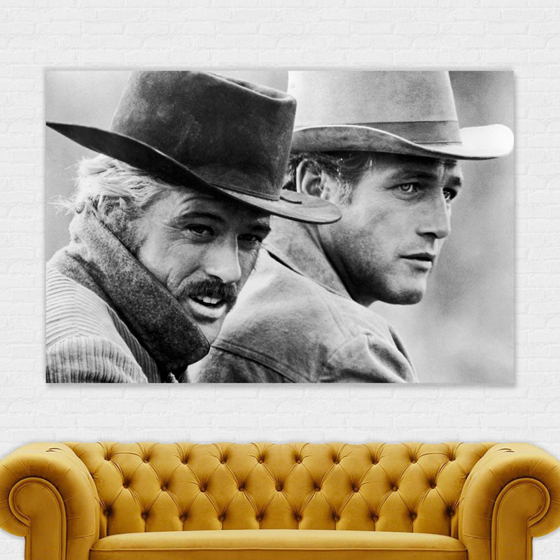 Butch Cassidy And The Sundance Kid - Wrapped Canvas Print, 84cm H x 120cm W x 4cm D