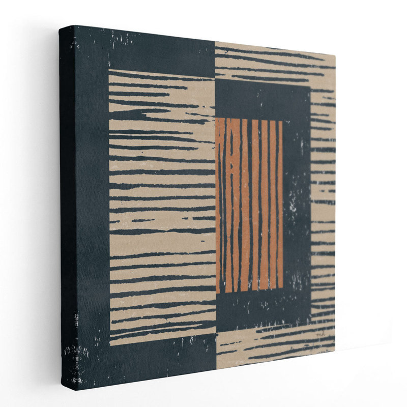 Primitive II - Canvas Print Wall Art, 12" H x 12" W