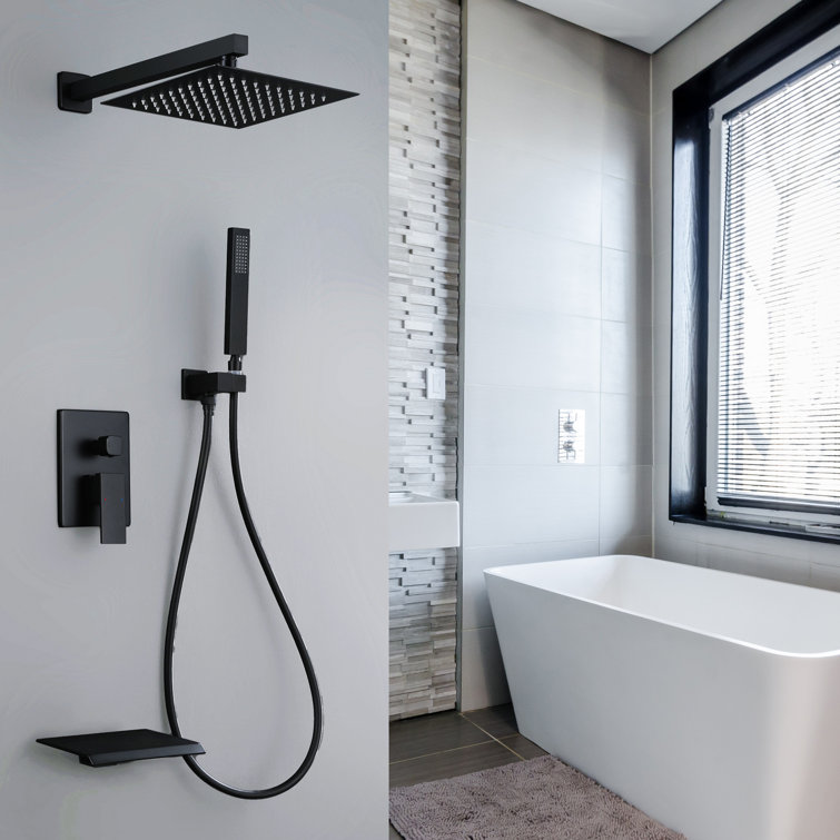 Système de douche complet avec valve brute