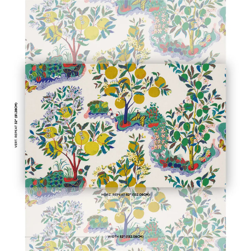 Citrus Garden Fabric, Primary