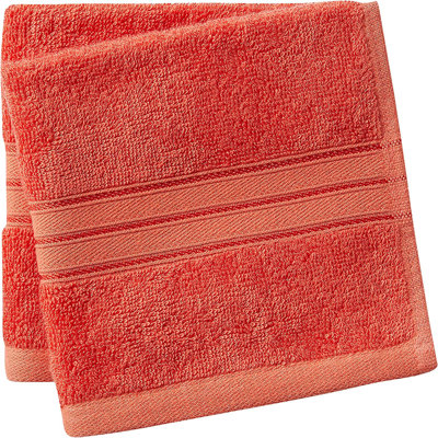 Ensemble de 6 serviettes Cannon en rayonne de coton et en bambou Fuschia