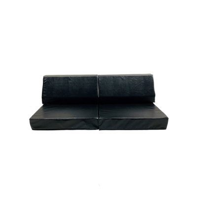 Black Foamnasium Blocksy Mini Play Couch for Active and Imaginative Play