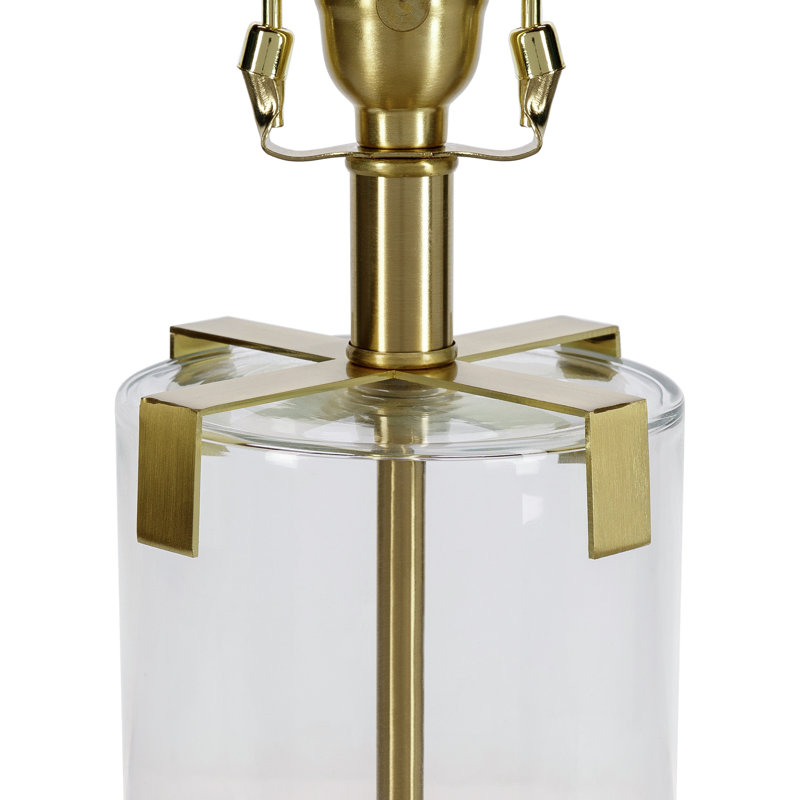 Mertzon 28" Table Lamp, Gold