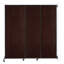 Cloison pliante murale à grain de bois de 8 pi 4 po-86913648-105255227