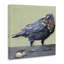 «Crow Eating Donut», art mural sur toile par Kamdon Kreations-1658610975