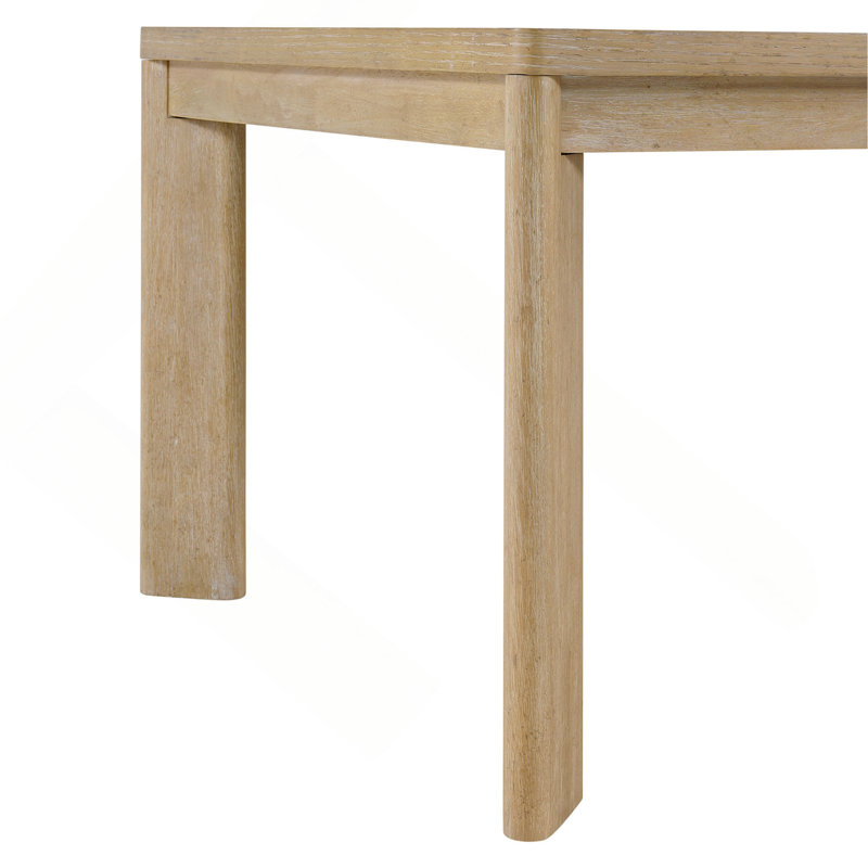 Brown Dining Table With Leaf